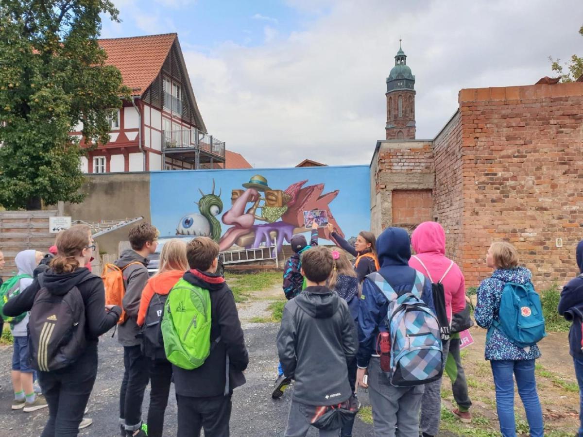 Fachwerk-Kultur-Pension Tangobruecke ไอน์เบค ภายนอก รูปภาพ