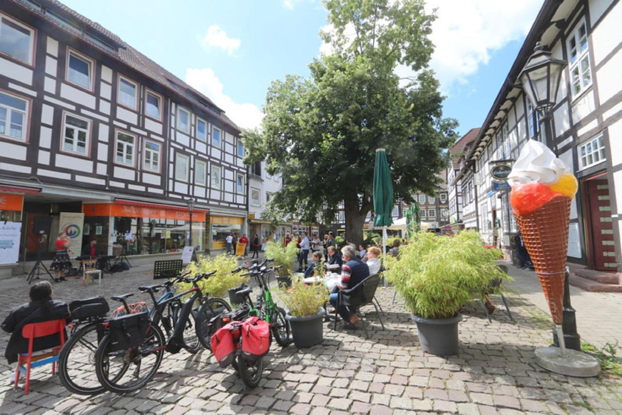 Fachwerk-Kultur-Pension Tangobruecke ไอน์เบค ภายนอก รูปภาพ