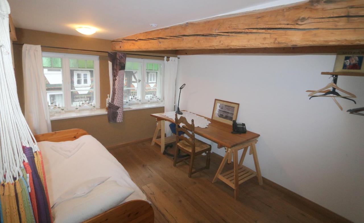 Fachwerk-Kultur-Pension Tangobruecke ไอน์เบค ภายนอก รูปภาพ