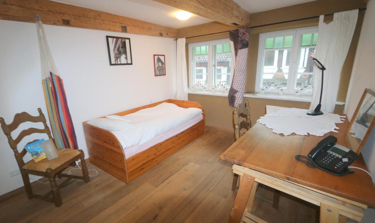 Fachwerk-Kultur-Pension Tangobruecke ไอน์เบค ภายนอก รูปภาพ